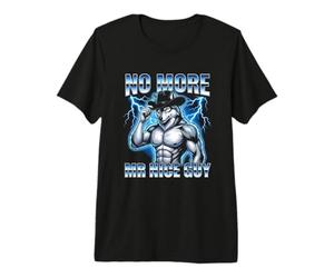 No More Mr. Nice Guy - Funny Wolf Meme Guys Novedad Cool Men Camiseta Premium