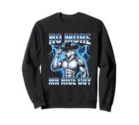 No More Mr. Nice Guy - Funny Wolf Meme Guys Novedad Cool Men Sudadera
