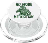 No More Mr Nice Guy Hombre Lobo Monstruo Retro Alpha Aura PopSockets PopGrip para MagSafe
