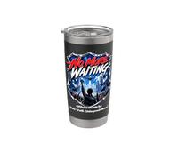 No More Waiting Música Oficial Merch Udo W. Vaso térmico de acero inoxidable de doble pared