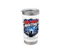 No More Waiting Música Oficial Merch Udo W. Vaso térmico de acero inoxidable de doble pared