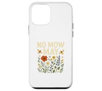 No Mow May Bee Friendly Wildflower Gardening Eco Carcasa para iPhone 12 Mini