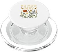 No Mow May Bee Friendly Wildflower Gardening Eco PopSockets PopGrip para MagSafe