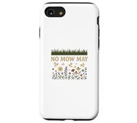No Mow May Grass To Wildflower Pollinator Awareness Carcasa para iPhone SE (2020) / 7/8