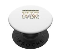 No Mow May Grass To Wildflower Pollinator Awareness PopSockets PopGrip Adhesivo