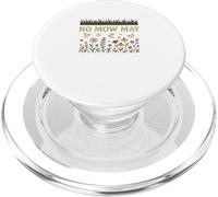 No Mow May Grass To Wildflower Pollinator Awareness PopSockets PopGrip para MagSafe