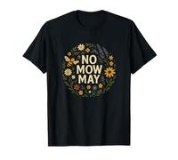 No Mow May Wildflower Circle Bee Pollinator Awareness Camiseta