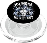 No Mr Nice Guy Wolf Diseño Gráfico PopSockets PopGrip para MagSafe