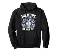 No Mr Nice Guy Wolf Diseño Gráfico Sudadera con Capucha