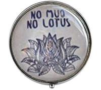 No Mud No Lotus Thich Nhat Hanh Cita - Caja de pastillas para fotos de Lotus Art - Caja de pastillas con encanto - Caja de dulces de cristal