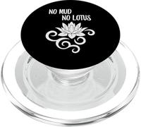 No Mud No Lotus Yoga Amante Hombres Mujeres Meditación Hindú PopSockets PopGrip para MagSafe