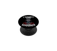 No Nací FUI Invocado Gato Negro Pentagrama Gótico PopSockets PopGrip Adhesivo