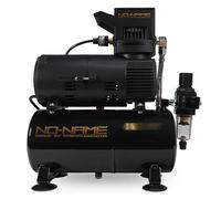 NO-NAME Compresor silencioso para aerógrafo con depósito de aire modelo Tooty (tipo pistón) NO-NAME marca de SprayGunner con bonificación