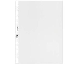 No Name Hetzel 22457490 - Fundas perforadas transparentes (DIN A4, 100 unidades, polipropileno)