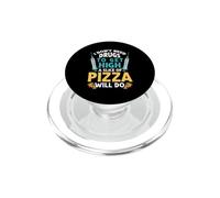 No Necesito Drogas para drogarme una Rebanada de Pizza Diabetes T2D PopSockets PopGrip para MagSafe