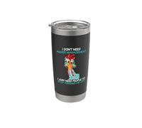 No necesito manejar la ira, solo necesito que la gente se detenga Vaso térmico de acero inoxidable de doble pared