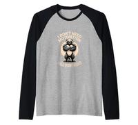 No Necesito motivación, Necesito Pesos más Pesados Camiseta Manga Raglan
