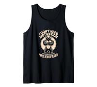 No Necesito motivación, Necesito Pesos más Pesados Camiseta sin Mangas