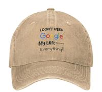 No Necesito Que mi Esposa lo sepa Todo Gorra de béisbol Lavada Divertidas Gorras de Hip Hop Verano Hombres Mujeres KPOP Rock Snapback Gorra de algodón, para Todas Las Estaciones