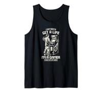 No Necesito Tener una Vida, Soy un Jugador de Juegos Arcade Retro Camiseta sin Mangas
