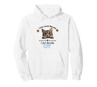 No Necesito Terapia Solo Necesito a mi Gato Amante felino Sudadera con Capucha