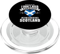 No Necesito Terapia Solo Necesito IR a Escocia PopSockets PopGrip para MagSafe
