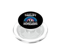 No Necesito Terapia, Solo Necesito IR a Snowboard PopSockets PopGrip para MagSafe