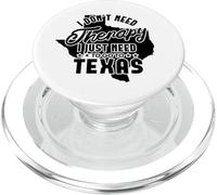 No Necesito Terapia, Solo Necesito IR a Texas PopSockets PopGrip para MagSafe