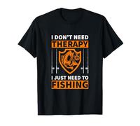 No Necesito Terapia, Solo Necesito Pescar Camiseta