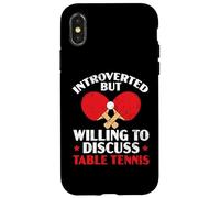 No necesito terapia Solo necesito tenis de mesa Ping Pong Carcasa para iPhone X/XS