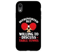 No necesito terapia Solo necesito tenis de mesa Ping Pong Carcasa para iPhone XR