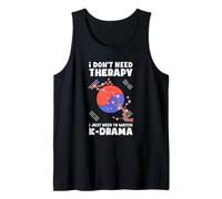 No Necesito Terapia, Solo Necesito Ver K-Drama Camiseta sin Mangas