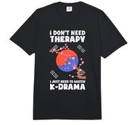 No Necesito Terapia, Solo Necesito Ver K-Drama Comfort Colors Adult Heavyweight T-Shirt
