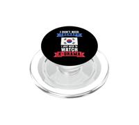No Necesito Terapia Solo Necesito Ver K-Drama Coreano PopSockets PopGrip para MagSafe
