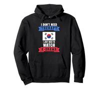 No Necesito Terapia Solo Necesito Ver K-Drama Coreano Sudadera con Capucha