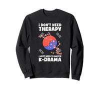 No Necesito Terapia, Solo Necesito Ver K-Drama Sudadera
