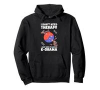 No Necesito Terapia, Solo Necesito Ver K-Drama Sudadera con Capucha