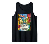 NO Necesito Terapia Solo Quiero IR A REPÚBLICA Dominicana Camiseta sin Mangas