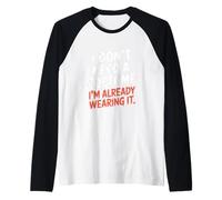 No necesito un disfraz que ya lo llevo Halloween Camiseta Manga Raglan