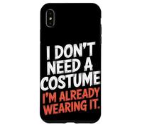 No necesito un disfraz que ya lo llevo Halloween Carcasa para iPhone XS Max