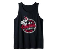 No Necesito un San Valentín, Necesito café Camiseta sin Mangas