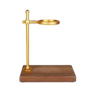 No need for filter paper,microporous ceramic coffee filter, handmade coffee drip cup, reusable suitable for tea and coffee(Golden shelf)