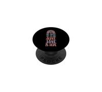 No Need To Fear Aunt Jane Is Here Nombre Rainbow Auntie PopSockets PopGrip Adhesivo