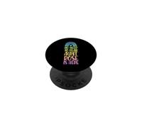 No Need To Fear Aunt Rose Is Here Nombre Rainbow Auntie PopSockets PopGrip Adhesivo
