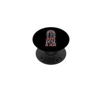 No Need To Fear Aunt Rose Is Here Nombre Rainbow Auntie PopSockets PopGrip Adhesivo