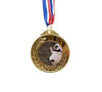 no/no Antarctic Penguin mas Cap Nature Gold Award Medal First Place Ribbon