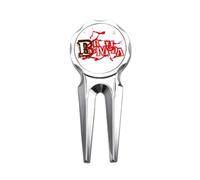 no/no Bermuda Mysterious Bloodstain Terror Golf Divot Tool Herramienta de reparación de pelotas de golf