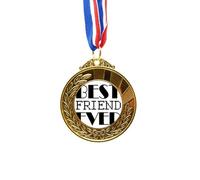 no/no Best Friend Ever - Cinta para el primer lugar de medalla Art Deco Fashion Gold Award