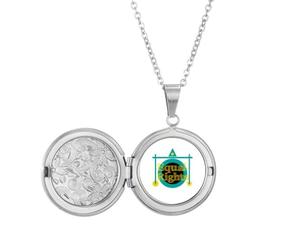 no/no Black Freedom Igualdad Art Deco - Collar con medallón de moda, joyería para regalo de cumpleaños