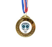 no/no Blue Eyes l México National Culture Illustration Gold Award Medal First Place Ribbon